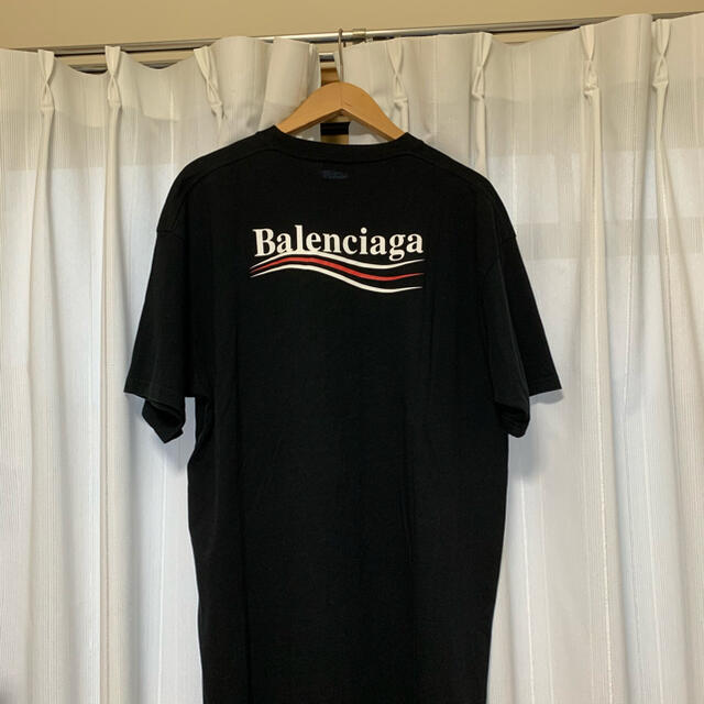バレンシアガ　キャンペーンロゴ　Tシャツ