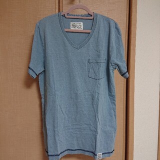 アズールバイマウジー(AZUL by moussy)のAZUL ブルーTシャツ(Tシャツ(半袖/袖なし))
