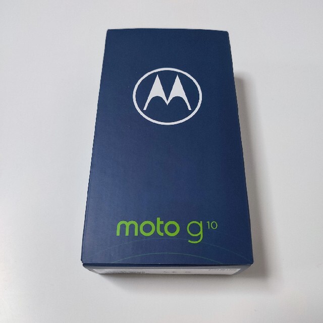 Motorola(モトローラ)の新品未開封 モトローラ moto g10  サクラパール 納品書・保証付き スマホ/家電/カメラのスマートフォン/携帯電話(スマートフォン本体)の商品写真