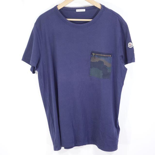 MONCLER MAGLIA T-SHIRT NAVY モンクレール マリア T