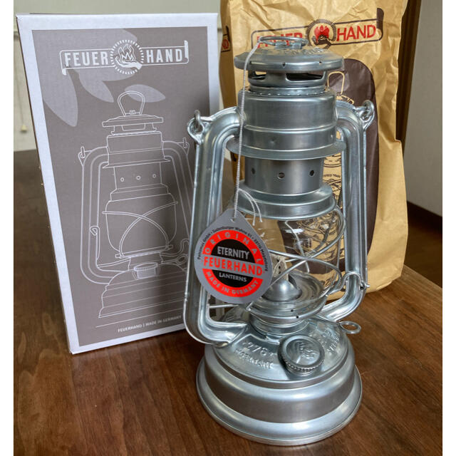 【新品・未使用】Feuerhand Lantern 276 Zink