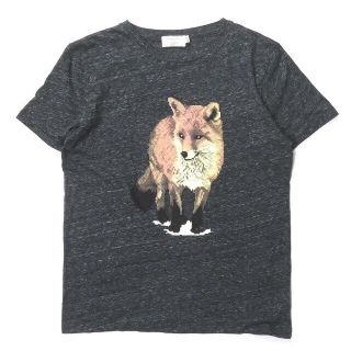 メゾンキツネ(MAISON KITSUNE')のMAISON KITSUNE コットンジャージー プリントクルーネックTシャツ(Tシャツ/カットソー(半袖/袖なし))