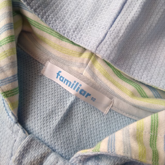 familiar(ファミリア)の【fraiseさま　専用】familiar　パーカー　90 キッズ/ベビー/マタニティのキッズ服男の子用(90cm~)(ジャケット/上着)の商品写真