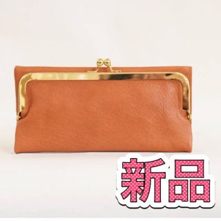 [Hallelujah] 牛ヌメ革 がま口 長財布(財布)