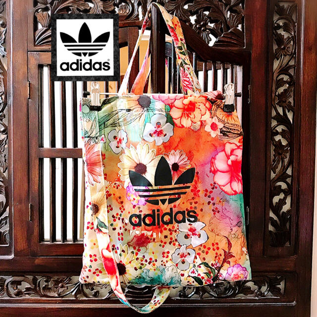 adidas - アディダス ファーム コラボ 花柄 ショルダーバック トート ...