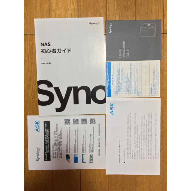 【美品】Synology DS218+(本体メモリ2GB+増設4GB:計6GB)
