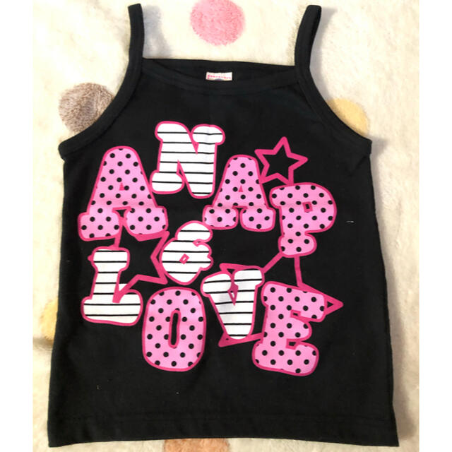 ANAP Kids(アナップキッズ)のANAPkids＋UNIQLO♪チュニック＆キャミまとめ売り★110cm★ キッズ/ベビー/マタニティのキッズ服女の子用(90cm~)(Tシャツ/カットソー)の商品写真