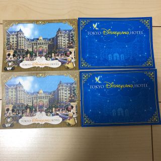 ディズニー(Disney)のディズニーランドホテル　ポストカード(キャラクターグッズ)