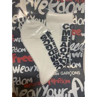 コムデギャルソン(COMME des GARCONS)の新品 COMME des GARCONS コムデギャルソン 靴下ソックスMサイズ(ソックス)