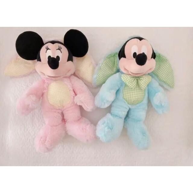 Disney 値下げ 美品 ディズニーストア限定 ミッキー ミニー イースターぬいぐるみの通販 By Rei S Room ディズニーならラクマ