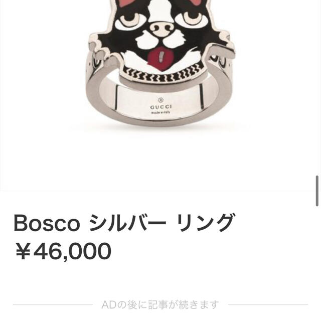 としたセレクトショップ グッチ ボスコ&オルソ ボストンテリア