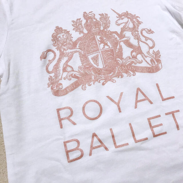 新品 英国ロイヤルバレエ Tシャツ ピンク イギリス トップス ウォームアップの通販 by mm❤︎｜ラクマ