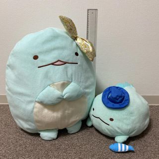 サンエックス(サンエックス)のすみっコぐらし　とかげ　ぬいぐるみ　2種セット(ぬいぐるみ)