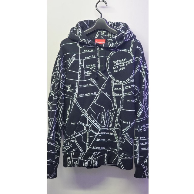 Supreme(シュプリーム)のSupreme GONZ Embroidered Map Hooded パーカー メンズのトップス(パーカー)の商品写真