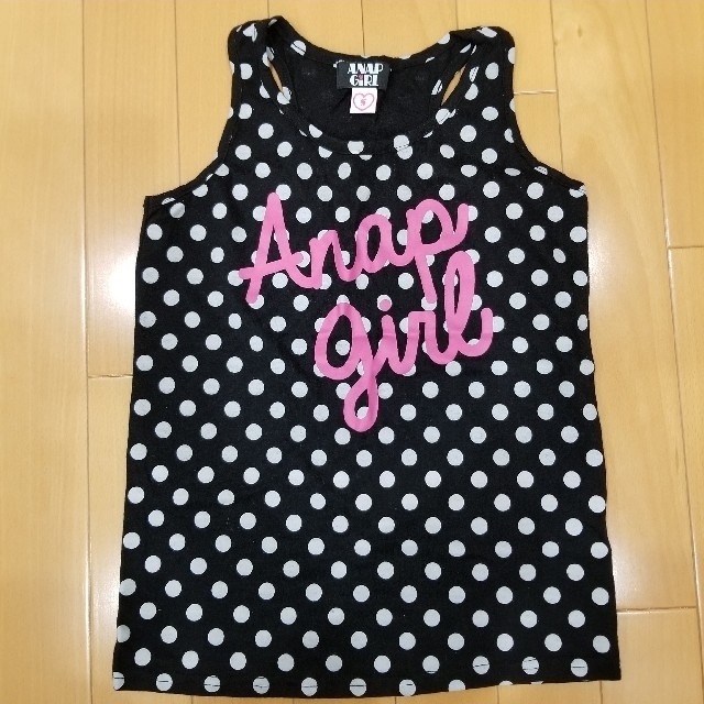 ANAP Kids(アナップキッズ)のANAP GiRL　タンクトップ キッズ/ベビー/マタニティのキッズ服女の子用(90cm~)(Tシャツ/カットソー)の商品写真