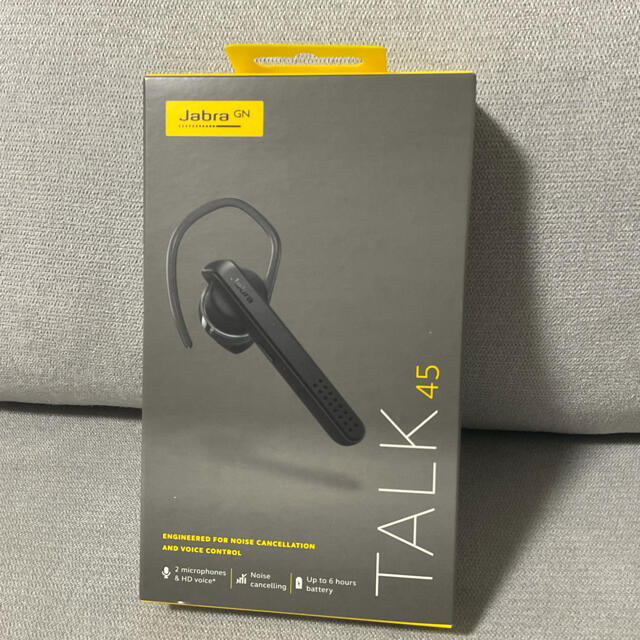 ウェブ会議ツール　Jabra talk45 ヘッドセット 片耳