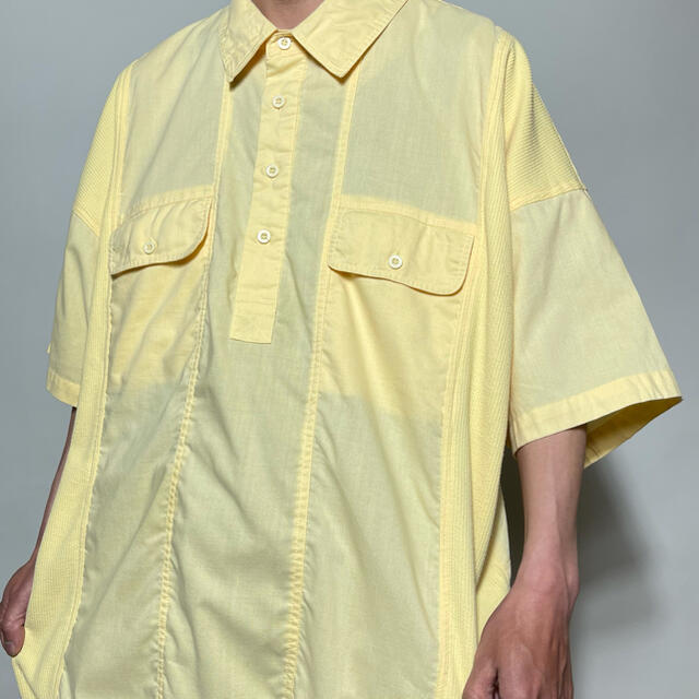 super big switching polo shirt メンズのトップス(シャツ)の商品写真