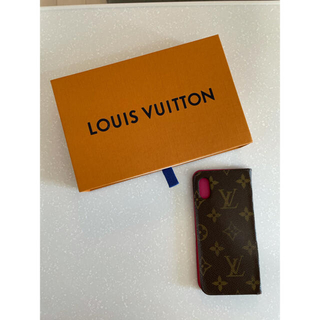 ルイヴィトン(LOUIS VUITTON)の※専用※LOUISVUITTON  ルイヴィトン　iPhoneX 箱、袋付き(iPhoneケース)