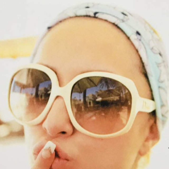Dior(ディオール)のディオール サングラス グロッシーホワイト レディースのファッション小物(サングラス/メガネ)の商品写真