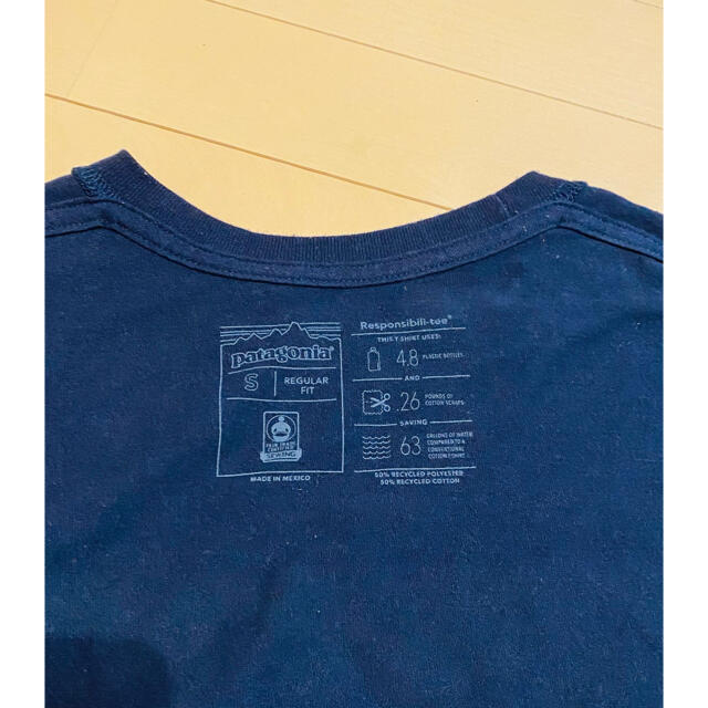 patagonia(パタゴニア)のパタゴニア P-6 ロゴ ロンT 長袖　Sサイズ メンズのトップス(Tシャツ/カットソー(七分/長袖))の商品写真