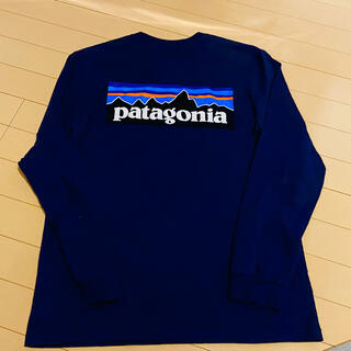 パタゴニア(patagonia)のパタゴニア P-6 ロゴ ロンT 長袖　Sサイズ(Tシャツ/カットソー(七分/長袖))