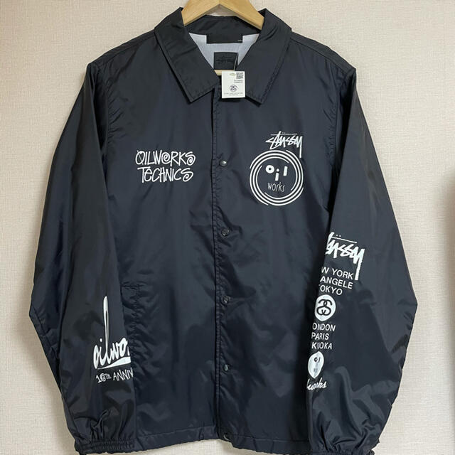 【未使用美品】oilworks×stussy コーチジャケット