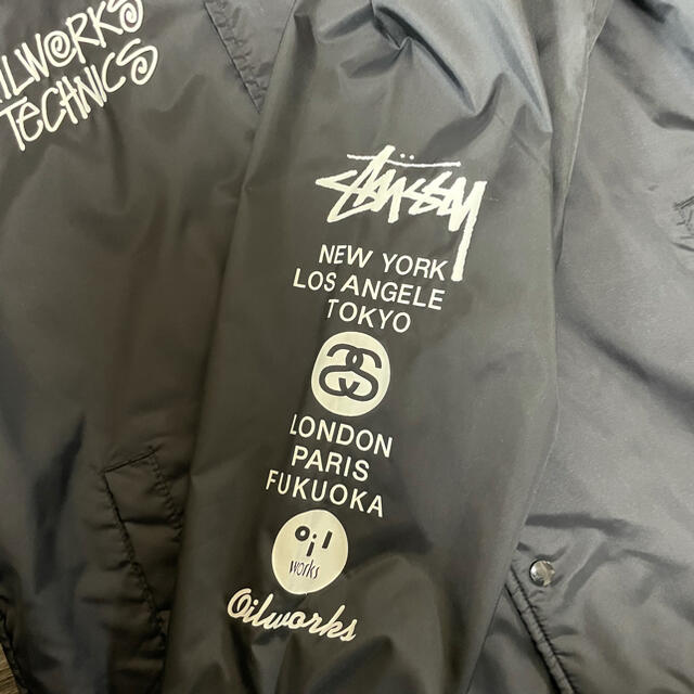 【未使用美品】oilworks×stussy コーチジャケット