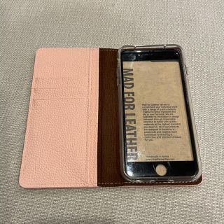 iPhone7プラス　手帳　ケース　さくらピンク(iPhoneケース)