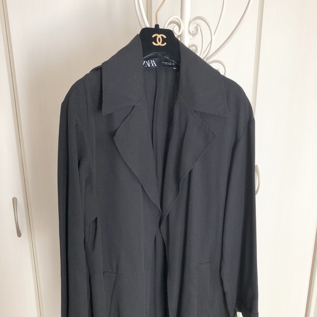 ZARA(ザラ)のZARA 薄手ジャケット　コート　美品❗️ レディースのジャケット/アウター(スプリングコート)の商品写真