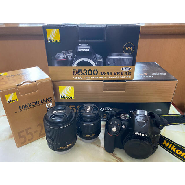 当店だけの限定モデル Nikon - NIKON d5300 ダブルズームキット2