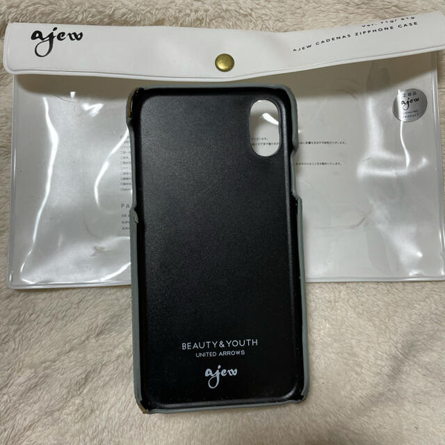 BEAUTY&YOUTH UNITED ARROWS(ビューティアンドユースユナイテッドアローズ)のajew cadenas zipphone case i phone XR スマホ/家電/カメラのスマホアクセサリー(iPhoneケース)の商品写真