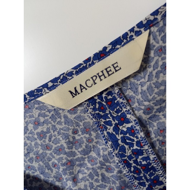 MACPHEE(マカフィー)のマカフィー　総柄ブラウス　花柄　スモックシャツ レディースのトップス(シャツ/ブラウス(長袖/七分))の商品写真