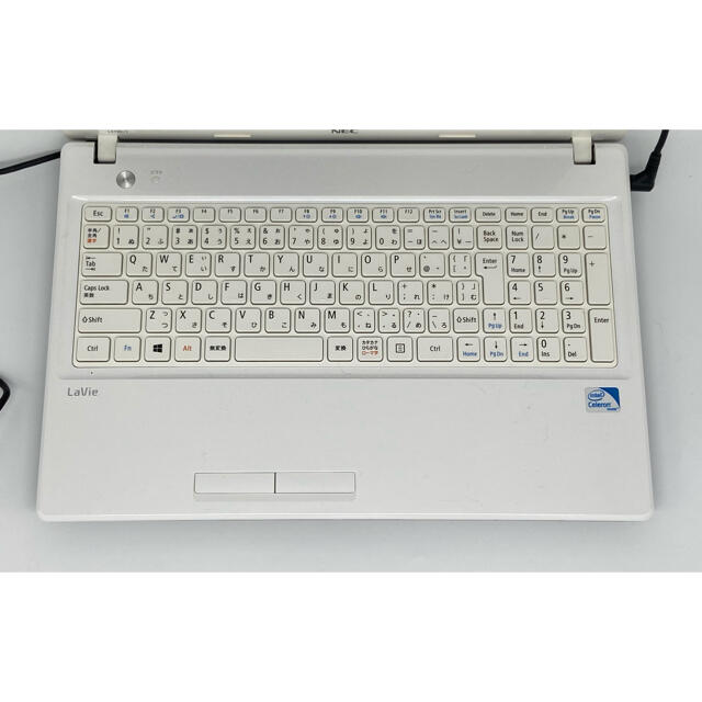 NEC(エヌイーシー)のWindows10 NEC エクストラホワイト ノートパソコン オフィス スマホ/家電/カメラのPC/タブレット(ノートPC)の商品写真