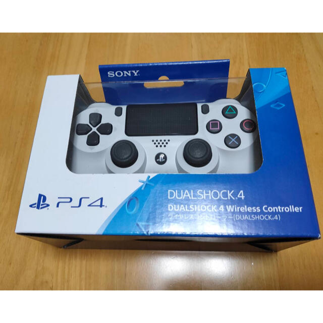 PS4 純正ワイヤレスコントローラー DUALSHOCK4 グレイシャーホワイトコントローラー