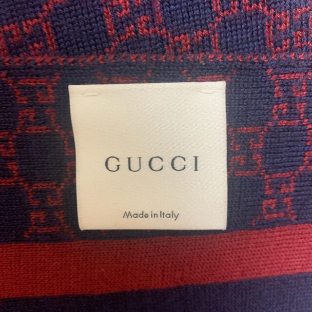 Gucci(グッチ)のGUCCIグッチ⭐︎GG柄ウールマフラー⭐︎ メンズのファッション小物(マフラー)の商品写真
