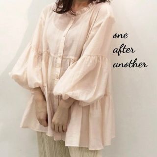 ワンアフターアナザーナイスクラップ(one after another NICE CLAUP)の新品 one after another シアーティアードチュニック(チュニック)