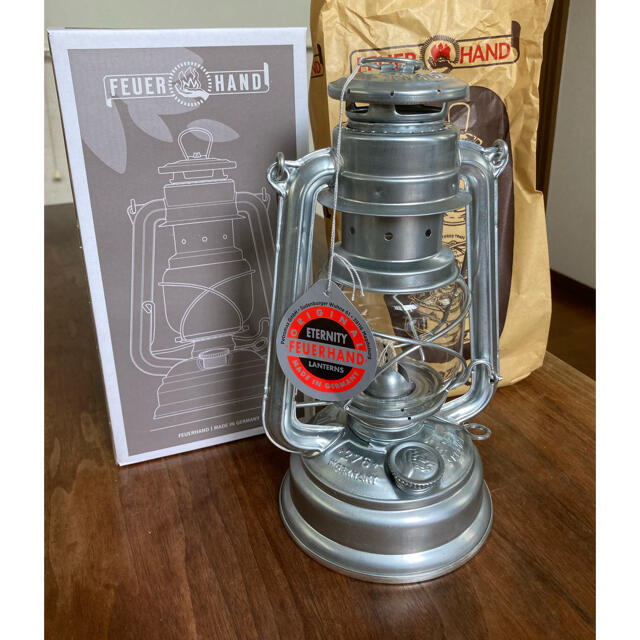 【新品・未使用】Feuerhand Lantern 276 Zink