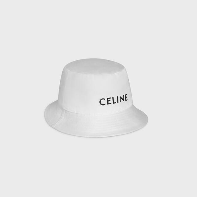 新品【 CELINE セリーヌ 】バケット ハット ホワイト M