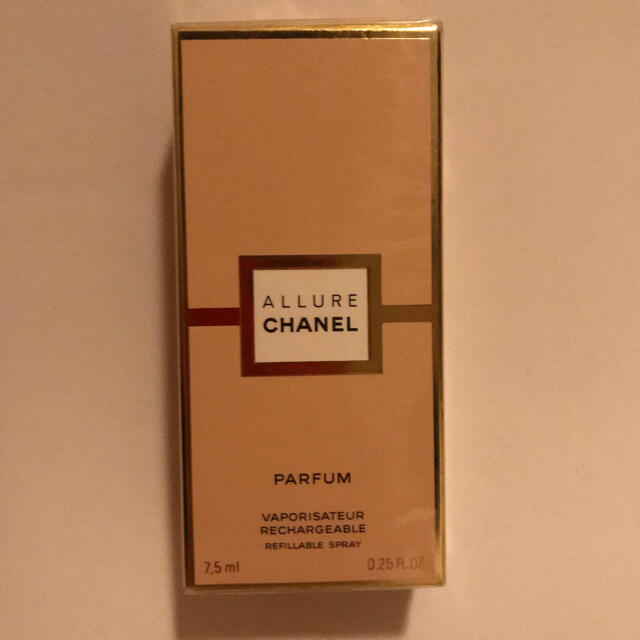 新品未使用　シャネル　CHANEL  アリュール  parfum  7.5ml香水
