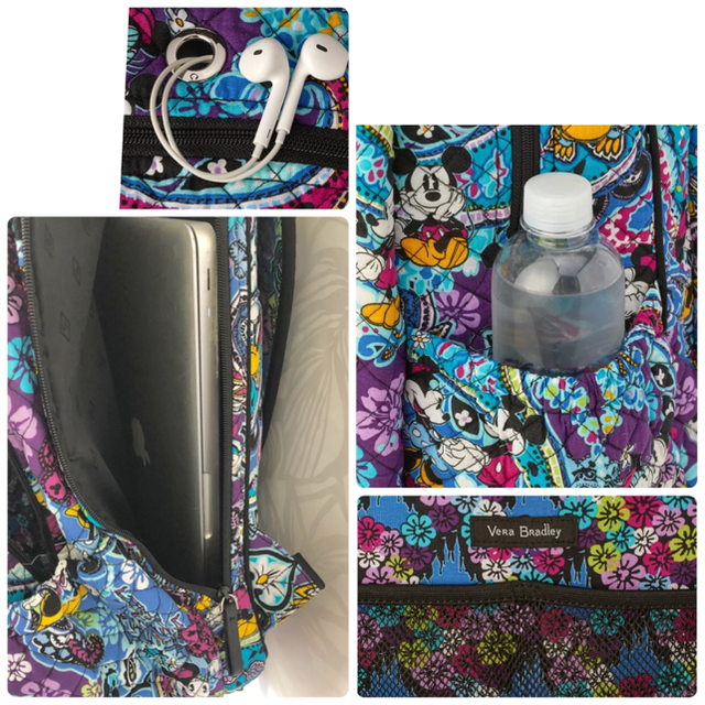 バッグ Vera Bradley Vera Bradley＊Disney バッグパック クロスボディ セットの通販 by SWGC's  shop｜ヴェラブラッドリーならラクマ バックパッ