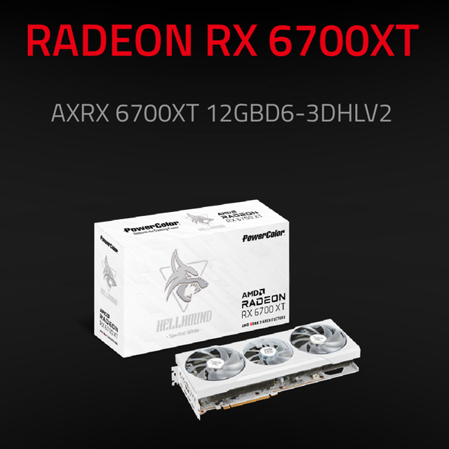 スマホ/家電/カメラRADEON RX AXRX 6700XT 12GBD6-3DHLV2