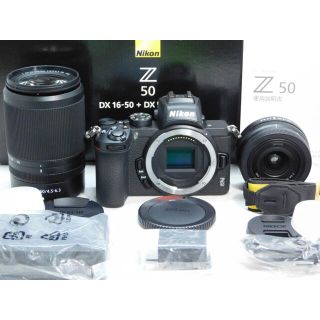 ニコン(Nikon)のひろむ様専用Nikon Z50 ダブルズームキット 16-50 50-250mm(ミラーレス一眼)