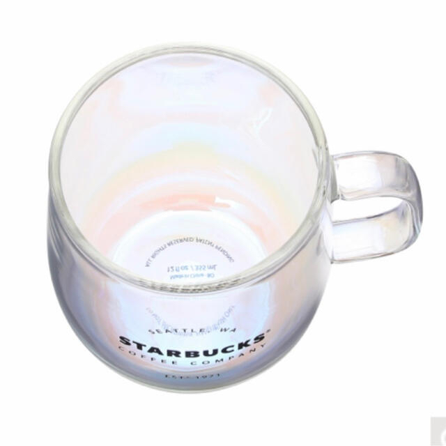 Starbucks Coffee(スターバックスコーヒー)のスターバックス　耐熱グラスマグラスター355ml　 インテリア/住まい/日用品のキッチン/食器(グラス/カップ)の商品写真