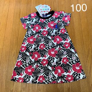 チャンピオン(Champion)の女の子100 チャンピオン ワンピース ロンT (Tシャツ/カットソー)