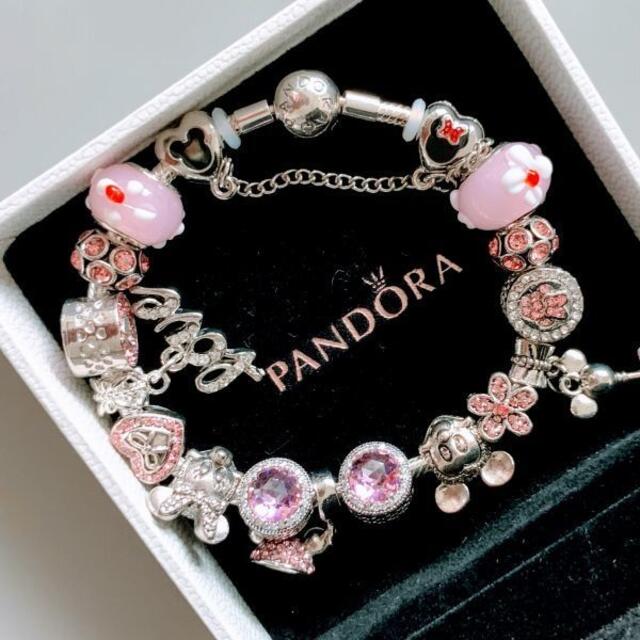 新品】PANDORA パンドラ ブレスレット Disney ラディアントハーツ