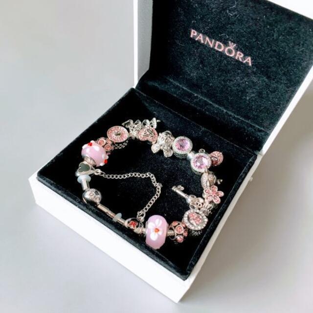 新品】PANDORA パンドラ ブレスレット Disney ラディアントハーツ