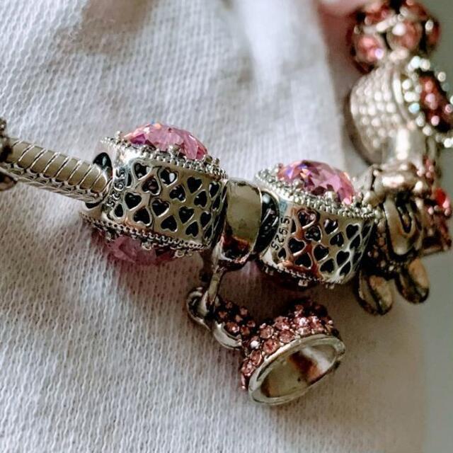 新品】PANDORA パンドラ ブレスレット Disney ラディアントハーツ