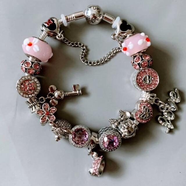 新品】PANDORA パンドラ ブレスレット Disney ラディアントハーツ