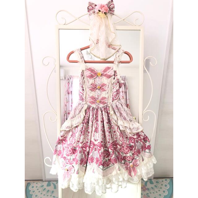 maaco様専用/Fairy Rose Princess JSK&バレッタ レディース ワンピース