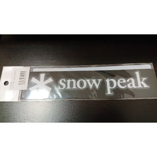 Snow Peak ロゴステッカー(NV-006)(その他)